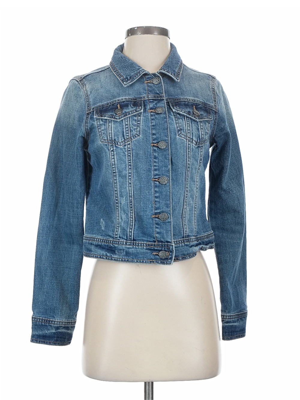 PRANA Classic Light Blue Denim Jacket size S
